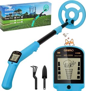 11. OMMO Metal Detector for Kids