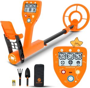 6. SUNPOW Metal Detector for Kids