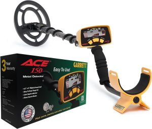 7. Garrett ACE 150 Metal Detector for Adults and Kids