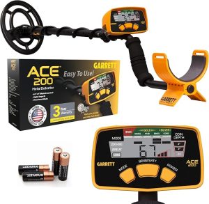 1. Garrett ACE 200 Metal Detector